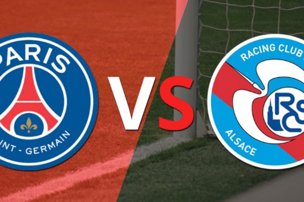 PSG se adelanta 1 a 0 frente a RC Strasbourg