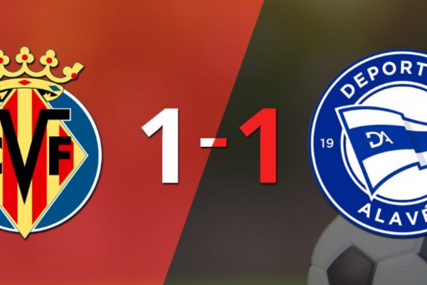 Villarreal y Alavés se repartieron los puntos en un 1 a 1