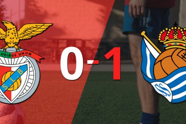 Real Sociedad se impuso con lo justo ante Benfica