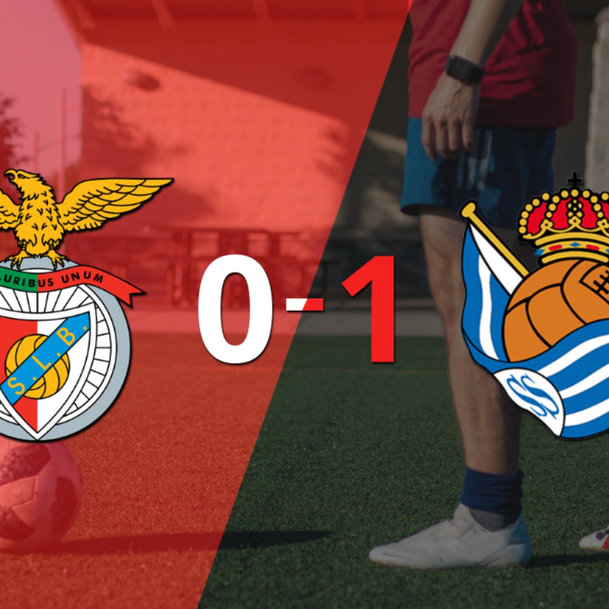 Real Sociedad vs SL Benfica, Grupo D