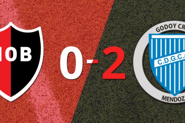 Victoria de 2-0 en la visita de Godoy Cruz a Newell`s