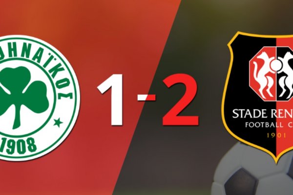 Stade Rennes ganó por 2-1 en su visita a Panathinaikos