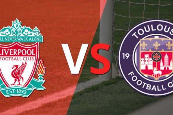 Toulouse llega al empate momentáneo frente a Liverpool