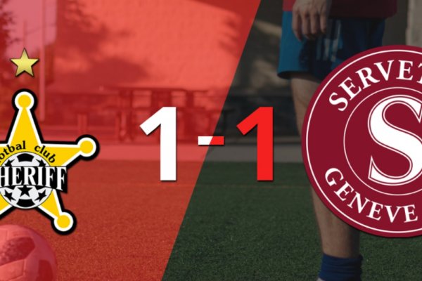 FC Sheriff y Servette empataron 1 a 1