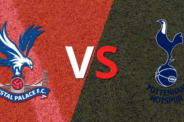 Inicia el partido entre Crystal Palace y Tottenham