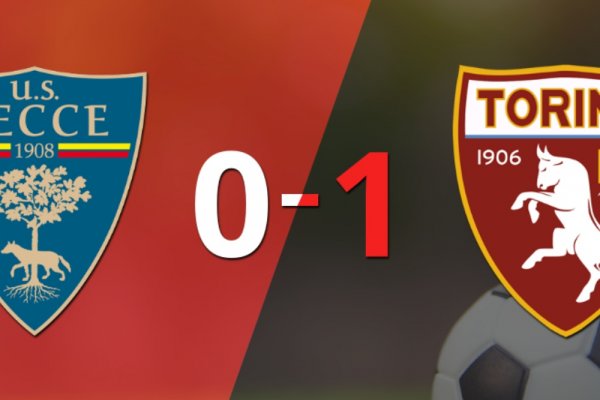 Con lo justo, Torino derrotó a Lecce en su casa