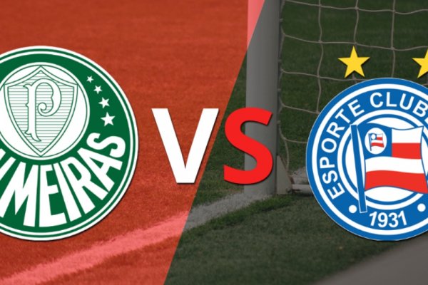 Comienza el partido entre Palmeiras y Bahia en el estadio Allianz Parque