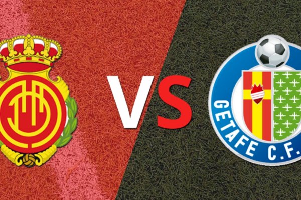 Mallorca y Getafe empatan 0-0 al final del primer tiempo