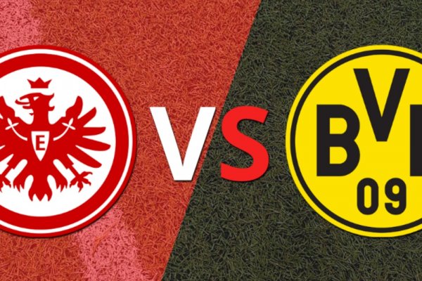 Inicia el partido entre Eintracht Frankfurt y Borussia Dortmund