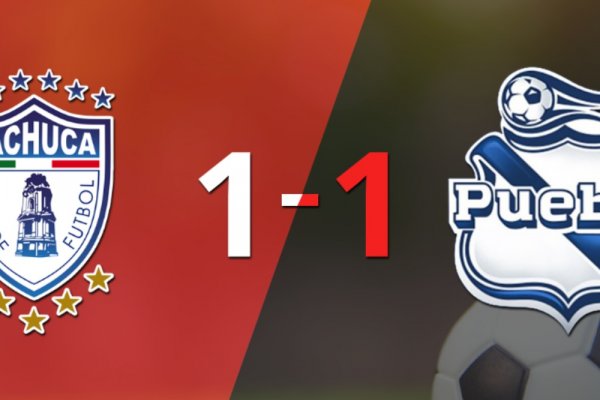 Pachuca logró sacar el empate de local frente a Puebla