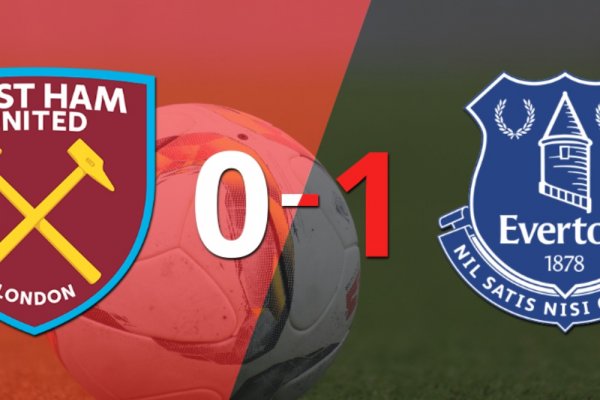 West Ham United cayó en casa frente a Everton 1-0