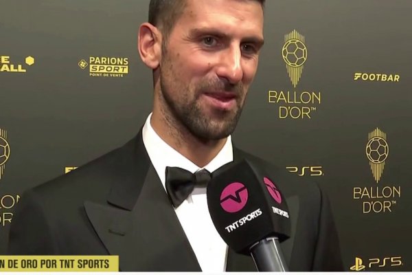 Djokovic reveló qué le dijo a Messi antes del Balón de Oro