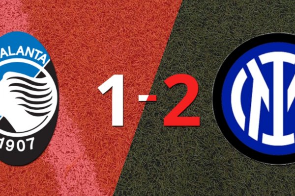 Inter gana de visitante 2-1 a Atalanta