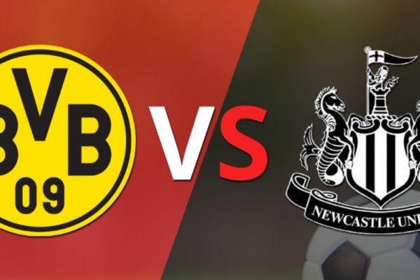 Se enfrentan Borussia Dortmund y Newcastle United por la fecha 4 del grupo F