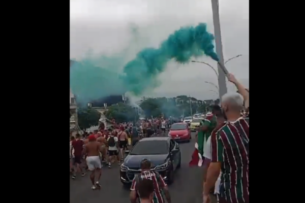 La barra de Fluminense atacó a Boca antes de la final de la Libertadores