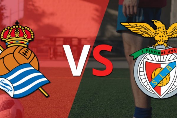 Real Sociedad se enfrenta ante la visita Benfica por la fecha 4 del grupo D