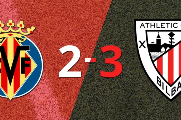 Villarreal fue superado 3-2 en casa por Athletic Bilbao