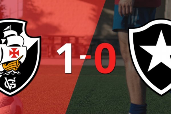 Triunfo 1-0 de Vasco da Gama ante Botafogo por el clásico 