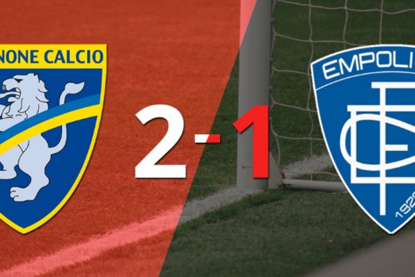 Frosinone sacó los 3 puntos en casa al vencer 2-1 a Empoli