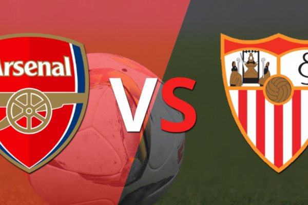 Comienza el juego entre Arsenal y Sevilla en el estadio Emirates Stadium