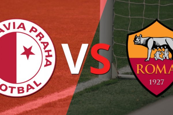 Comienza el partido entre Slavia Praga y Roma en el estadio Eden Arena