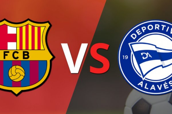 España - Primera División: Barcelona vs Alavés Fecha 13