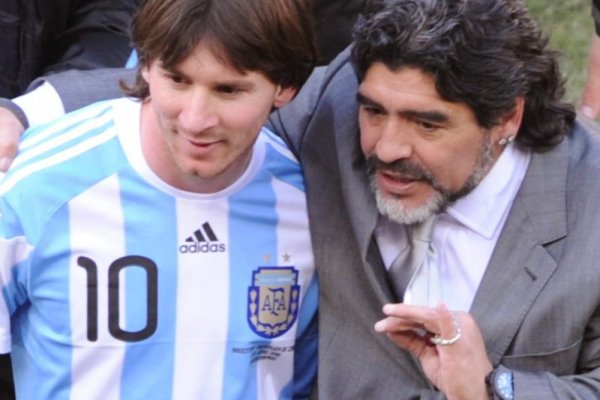 La tremenda frase de Messi sobre Maradona: 