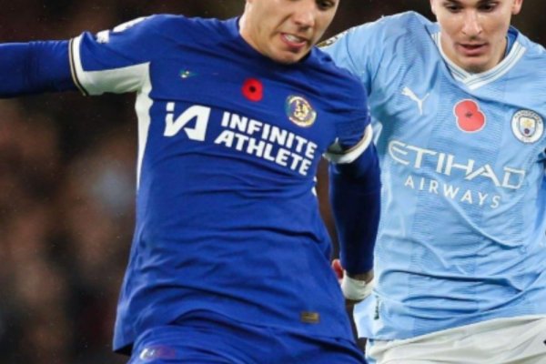 Chelsea-City: Enzo Fernández y Julián Álvarez empataron en un partidazo