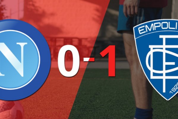 Empoli ganó por la mínima en su visita a Napoli