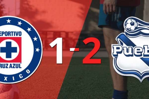 Puebla sacó el triunfo 2-1 en su visita a Cruz Azul