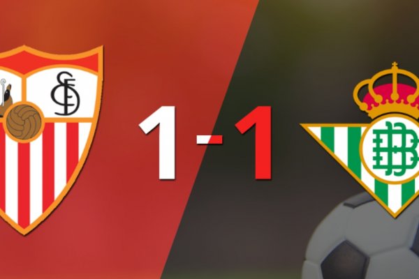 Sevilla y Betis igualan 1-1 el Derbi de Sevilla disputado en el estadio Ramón Sánchez Pizjuán