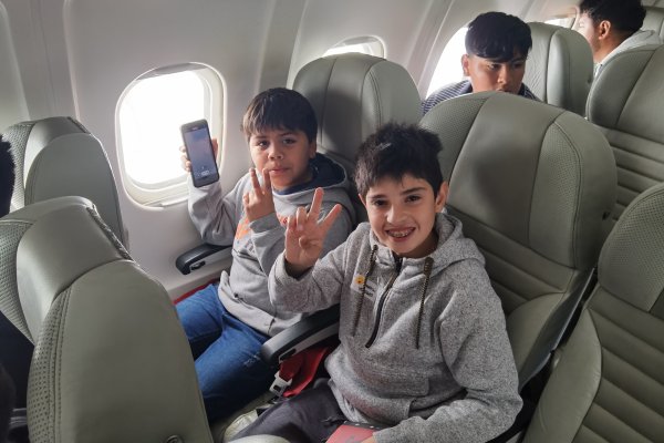 Gracias a DAP, 123 niños cumplieron el sueño de volar