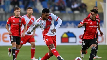 River no pudo contra Colo Colo en el amistoso jugado en Chile