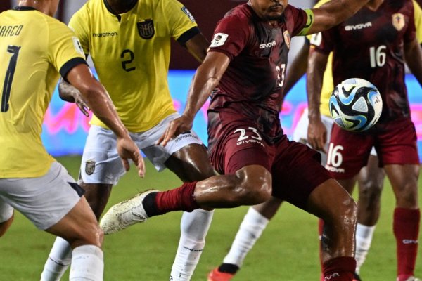 Venezuela y Ecuador repartieron puntos en las Eliminatorias