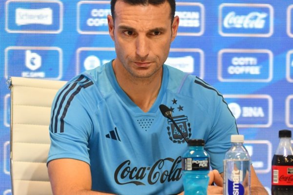 La opinión de Lionel Scaloni sobre el momento de Lautaro Martínez