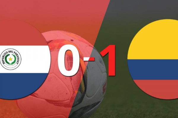 Colombia derrotó a Paraguay 1 a 0