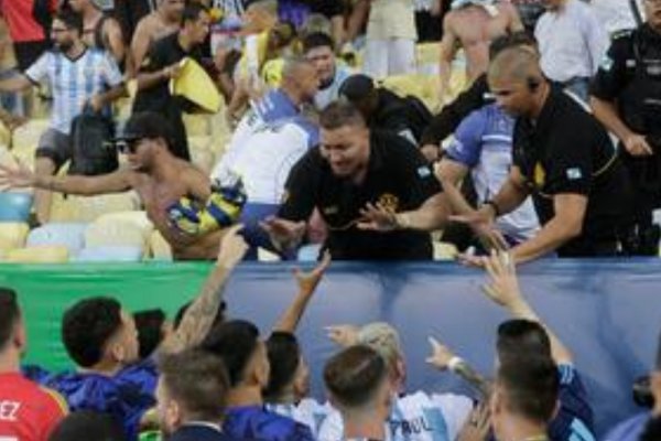 Ahora: el comunicado de Conmebol tras los incidentes en Brasil vs. Argentina