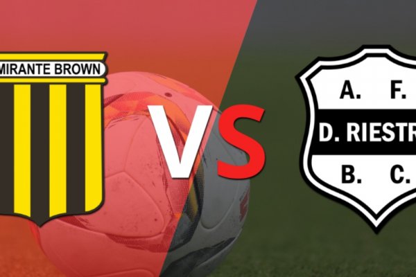 Almirante Brown y Riestra definen el pase a la final