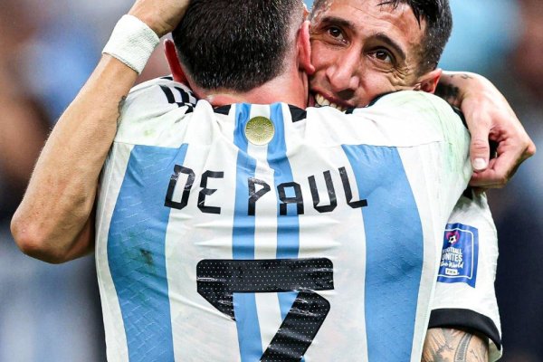 El emotivo mensaje de De Paul a Di María tras su despedida de la Selección