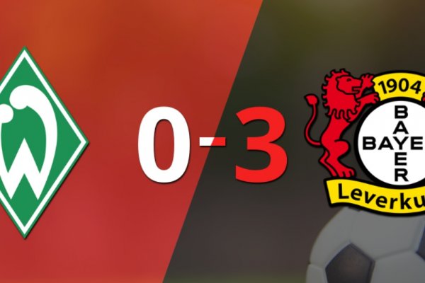 Bayer Leverkusen venció con contundencia a Werder Bremen