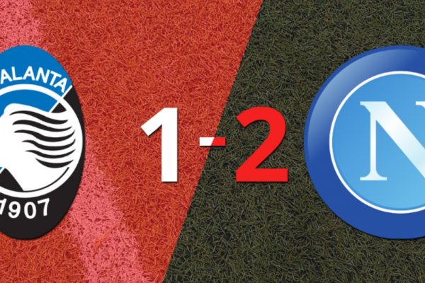 Napoli gana de visitante 2-1 a Atalanta