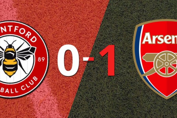 Arsenal se quedó con el triunfo en una difícil visita a Brentford