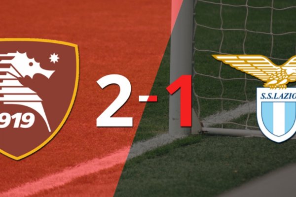 Salernitana le ganó a Lazio en su casa por 2-1