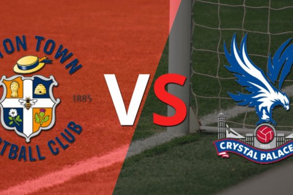 Comienza el partido entre Luton Town y Crystal Palace en el estadio Kenilworth Road