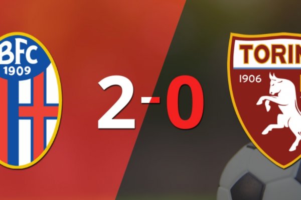 En su casa, Bologna le ganó a Torino por 2-0