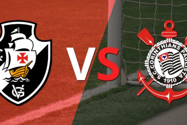 Corinthians y Vasco da Gama se van al descanso con un empate