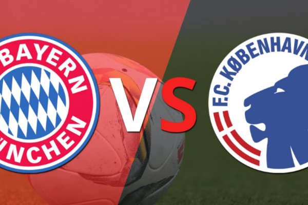 Arranca el partido entre Bayern Múnich vs FC Copenhague