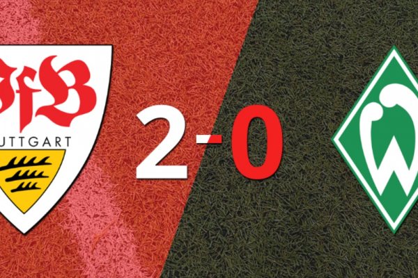 Stuttgart le ganó con claridad a Werder Bremen por 2 a 0