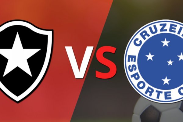 Botafogo y Cruzeiro se mantienen sin goles al finalizar el primer tiempo