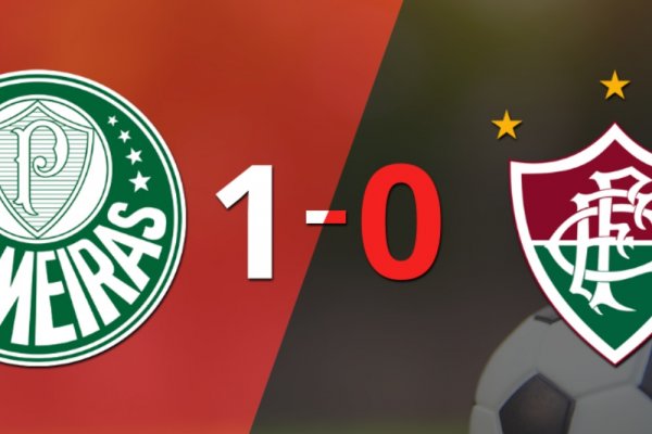 Con un solo tanto, Palmeiras derrotó a Fluminense en el estadio Allianz Parque